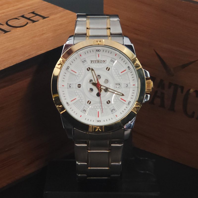 ساعت مچی مردانه فیترون مدل 9434M با موتور کوارتز ژاپنی و بند استیل