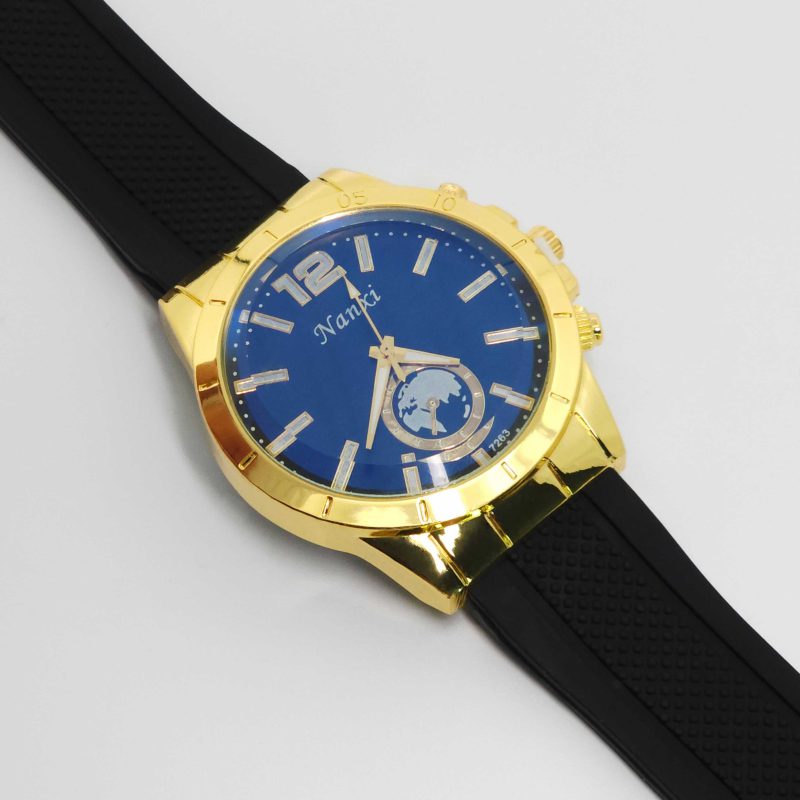 ساعت مچی مردانه نانسی Nanxi با بند رابر عقربه شبنما کد 2