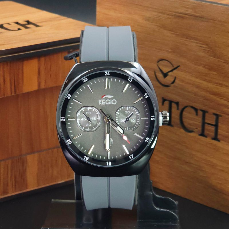ساعت مچی مردانه کی جیو Kegio K011 سبک 3 موتوره و تاریخ دار