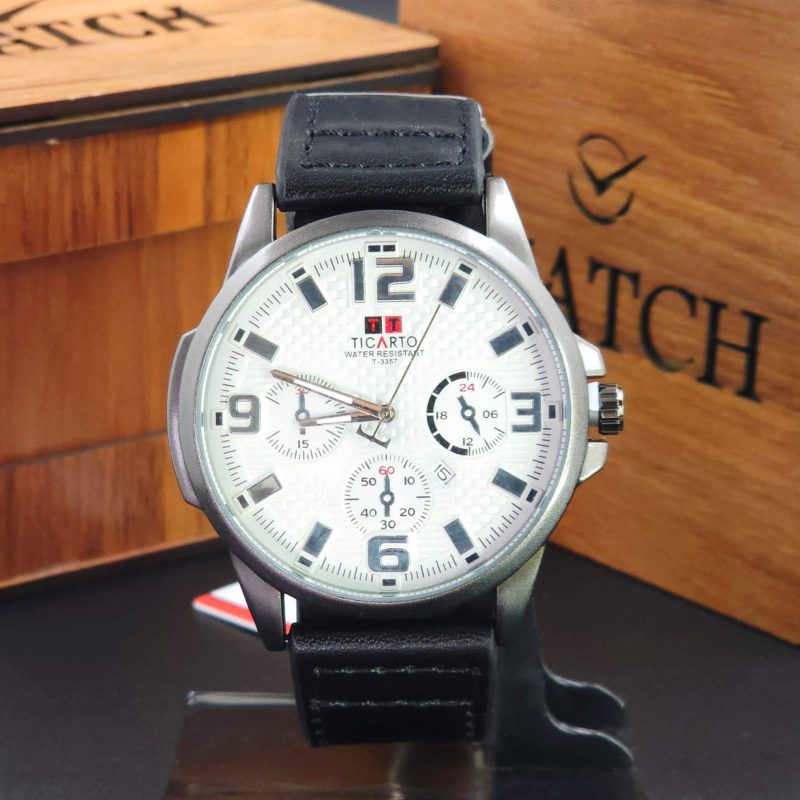 ساعت مچی مردانه تیکارتو مدل MT3359G سه موتوره