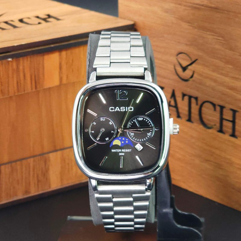 ساعت مچی مردانه کاسیو اولدمانی Casio A963 سبک 3 موتوره و تاریخ دار
