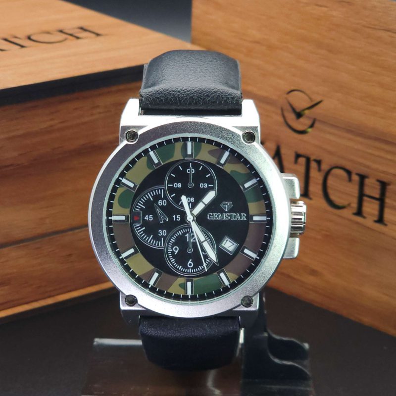 ساعت مچی مردانه جم استار مدل GS9463M با موتور ژاپن و طراحی 3 موتوره