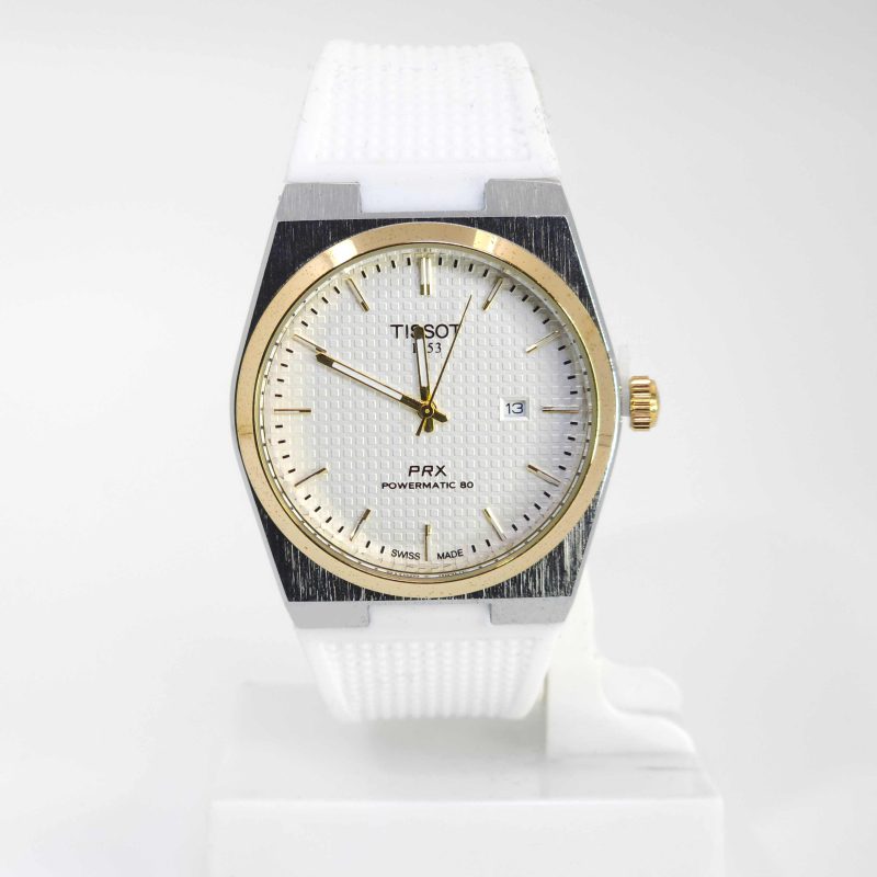 ساعت مچی مردانه برند تیسوت Tissot 1853 مدل PRX، تاریخ دار با ماندگاری رنگ بالا، کد 3