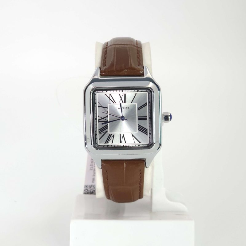 ساعت مچی مردانه کارتیر Cartier با بند چرم