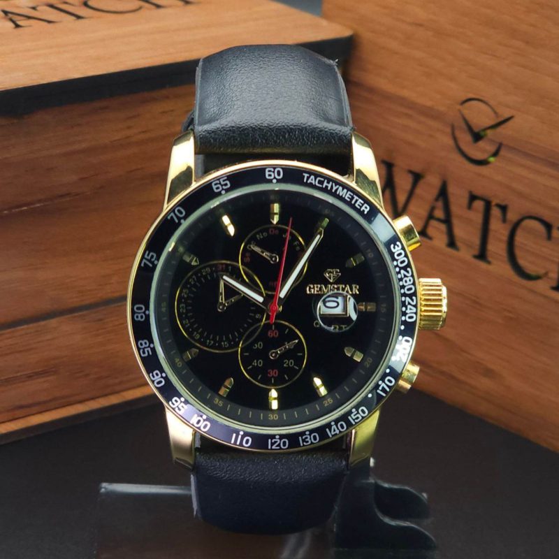 ساعت مچی مردانه جم استار مدل GS9269M موتور ژاپن سه موتوره