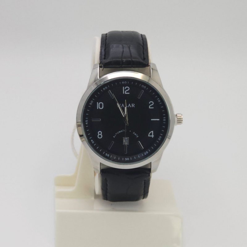 ساعت مچی مردانه والار  Walar با موتور کوارتز و بند چرم