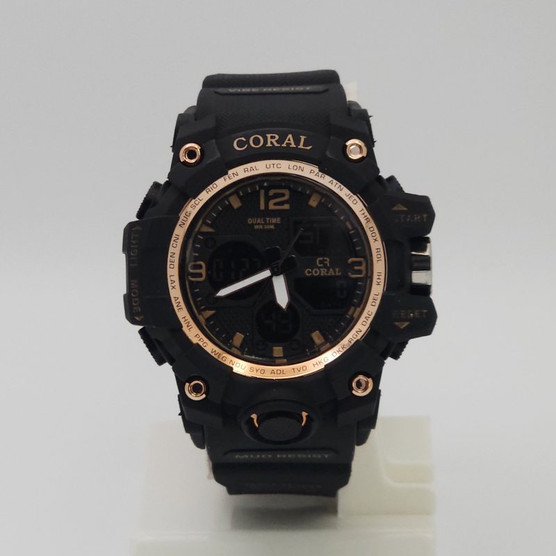 ساعت مچی مردانه کورال Coral CR1042-2 دوزمانه طرح ساعت مچی جی‌شاک