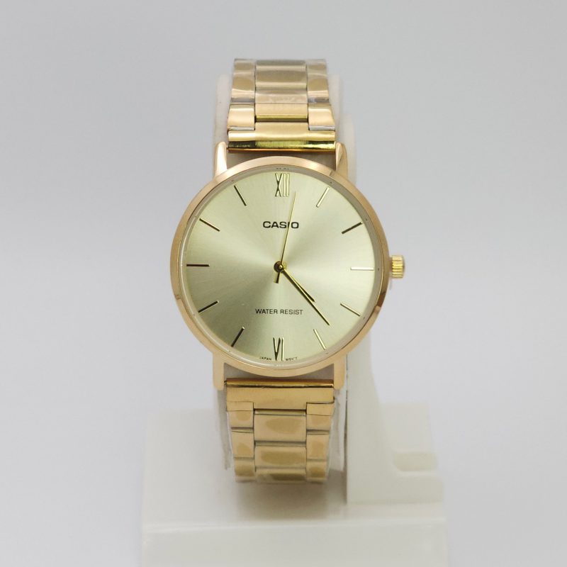 ساعت مچی مردانه کاسیو Casio MTP-1302 طراحی مینیمال با اعداد یونانی