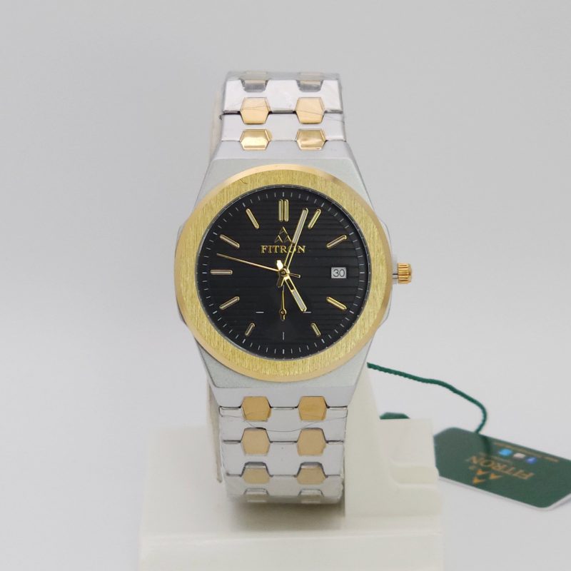 ساعت مچی مردانه فیترون Fitron 6040M با موتور کوارتز ژاپن و تاریخ دار